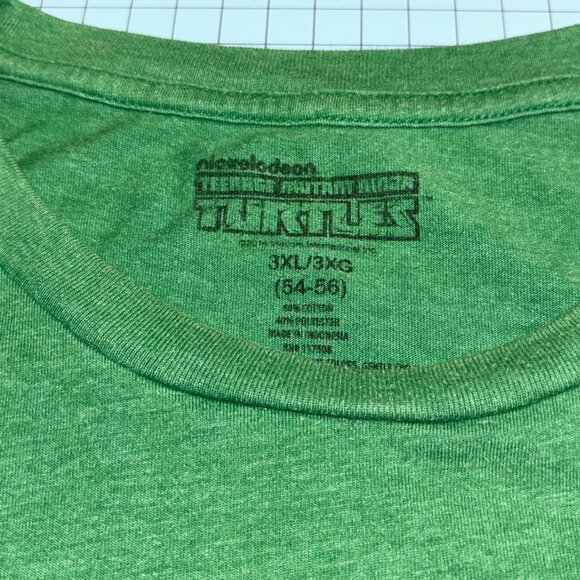 TMNT Teenage Mutant Ninja Turtles Power T-Shirt Men’s 3XL (54-56) Green - Picture 10 of 14
